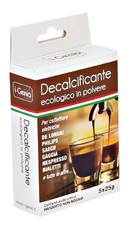 TECNOSHOP Decalcificante in busta i-Genio per macchine da caffè 2 pezzi